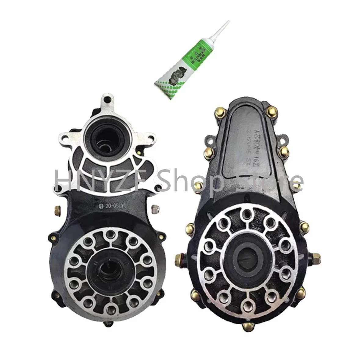 16-Tooth Long Shaft Electric Vehicle Motor Integrated/Separated Differential Output Shaft