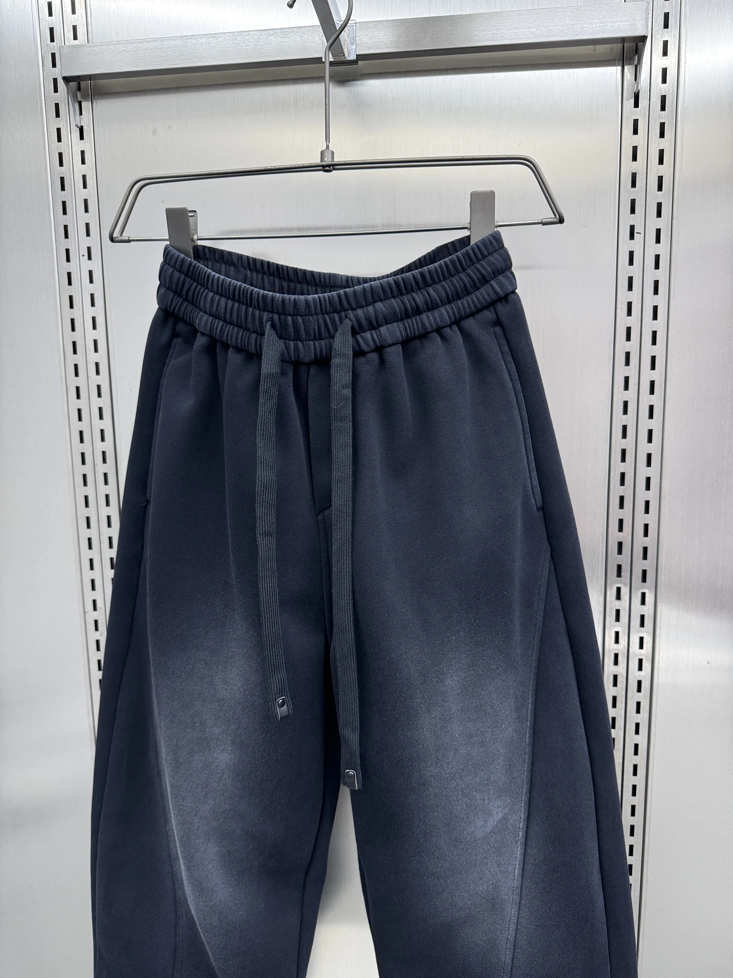 

Мужские повседневные брюки свободного кроя на подкладке, осень-зима, спортивные спортивные штаны с прямыми штанинами, крутые и хаоми