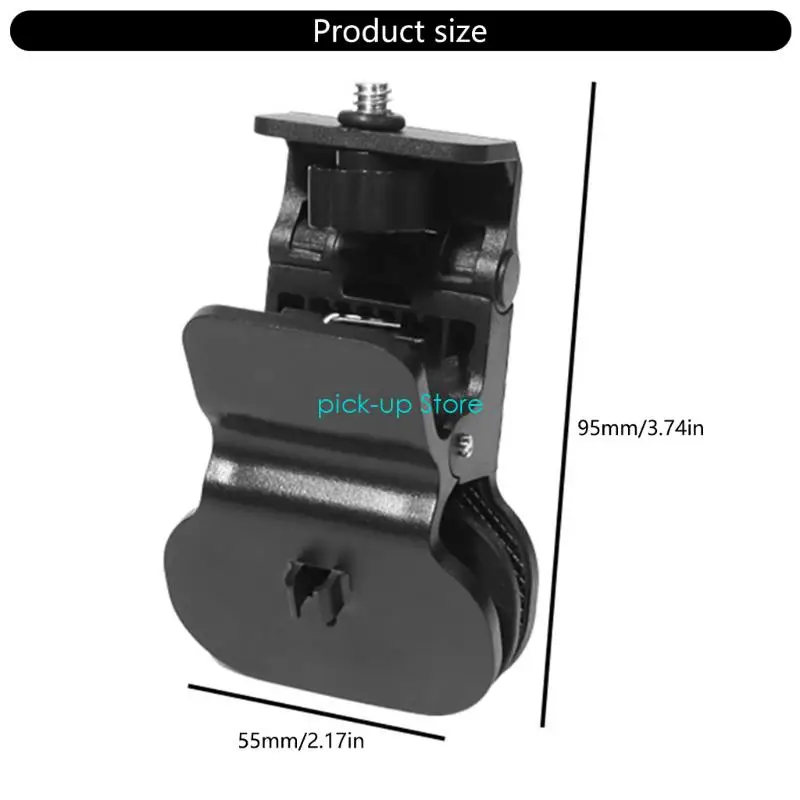 Q5WA Universal Mini Mini Selfie Fill Light Clip Camera Camera Holder 1/4 крепления винта