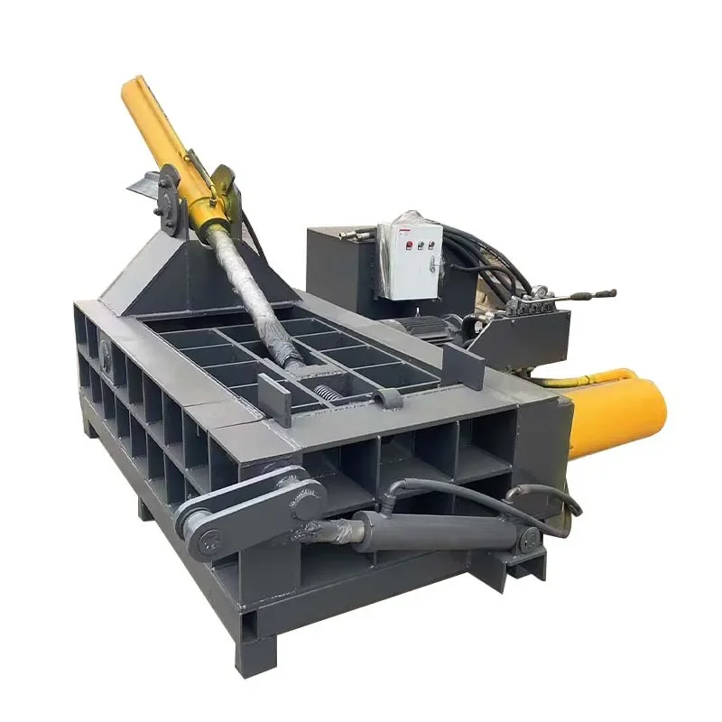 Small and high-capacity metal briquetting machine wire aluminum brass scrap small workshop waste Recycling Bin