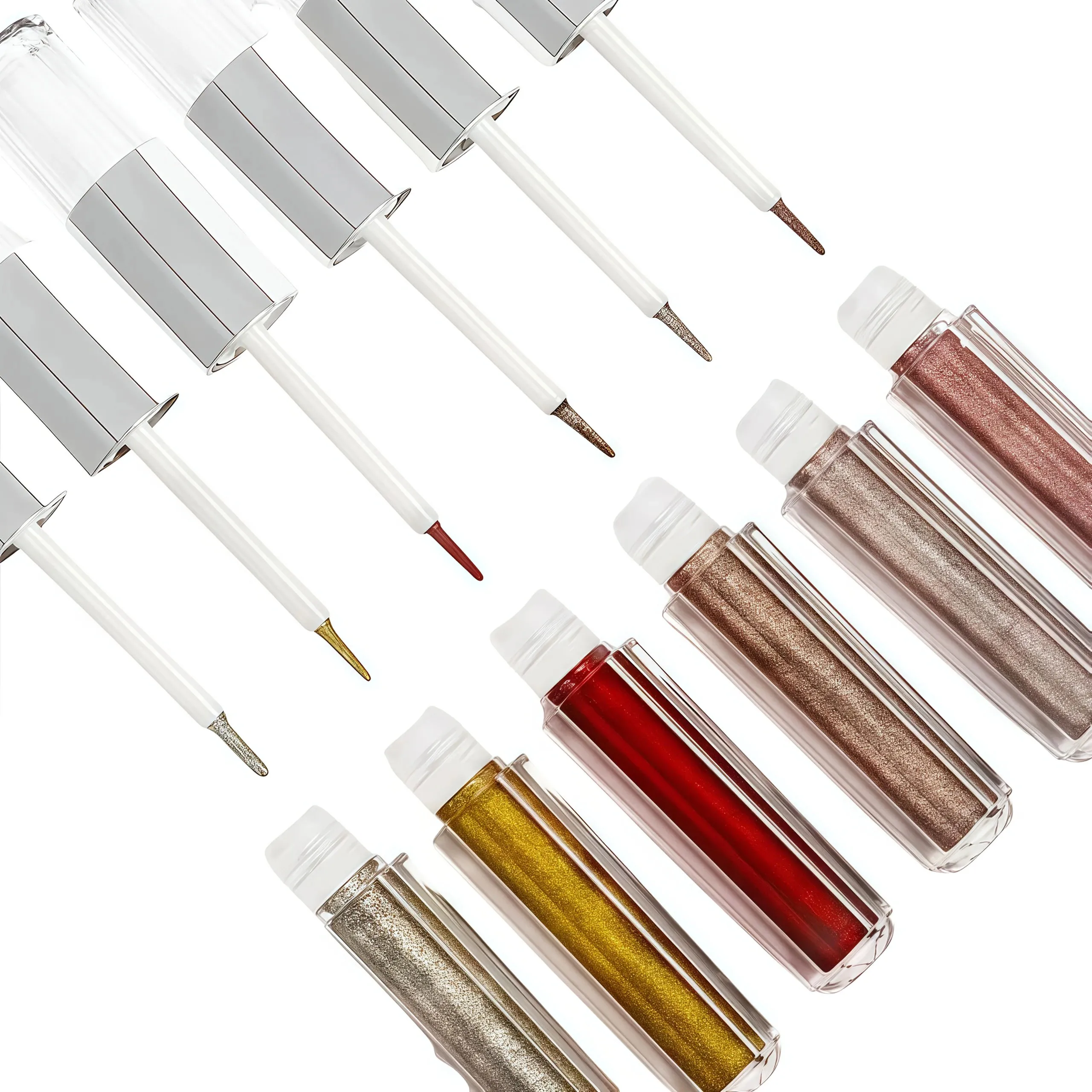 Poudre à ongles miroir magique, liquide brillant, pigment chromé en forme de tube, accessoires de manucure professionnels pour créer un métallique