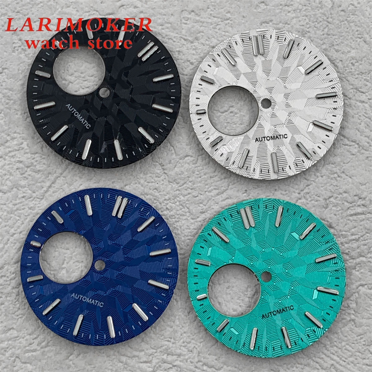 Рельефный циферблат BLIGER с турбийоном 29 мм/31 мм, зеленые светящиеся часы с автоматическим механизмом NH38, Сменные аксессуары