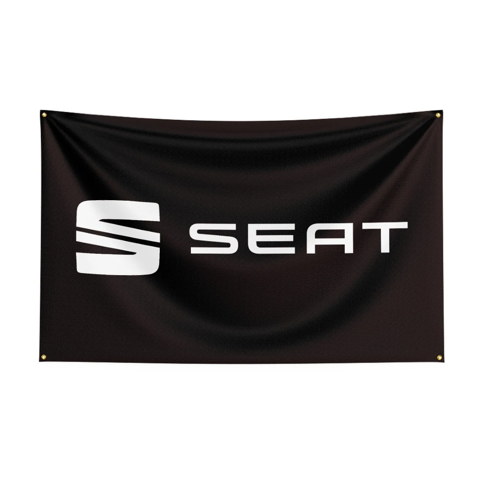 

3x5 Fts Seats Sports Racing car Flag for Decor