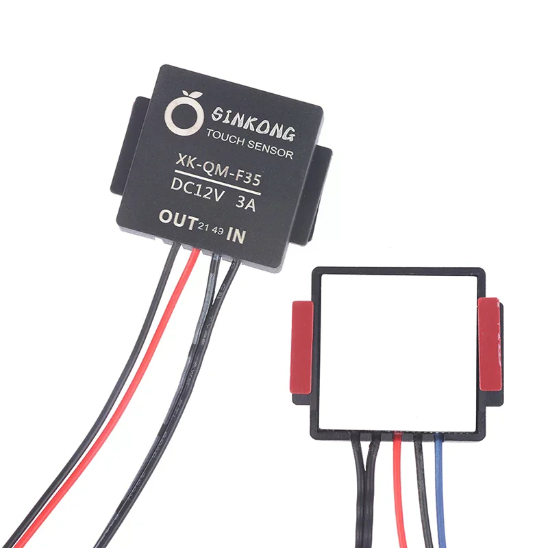 On/Off Touch Switch DC12V 3A Waterproof Light Mirror Touch Switch For Mirror Lamp Lighting Accessories Bathroom Mirror Switch