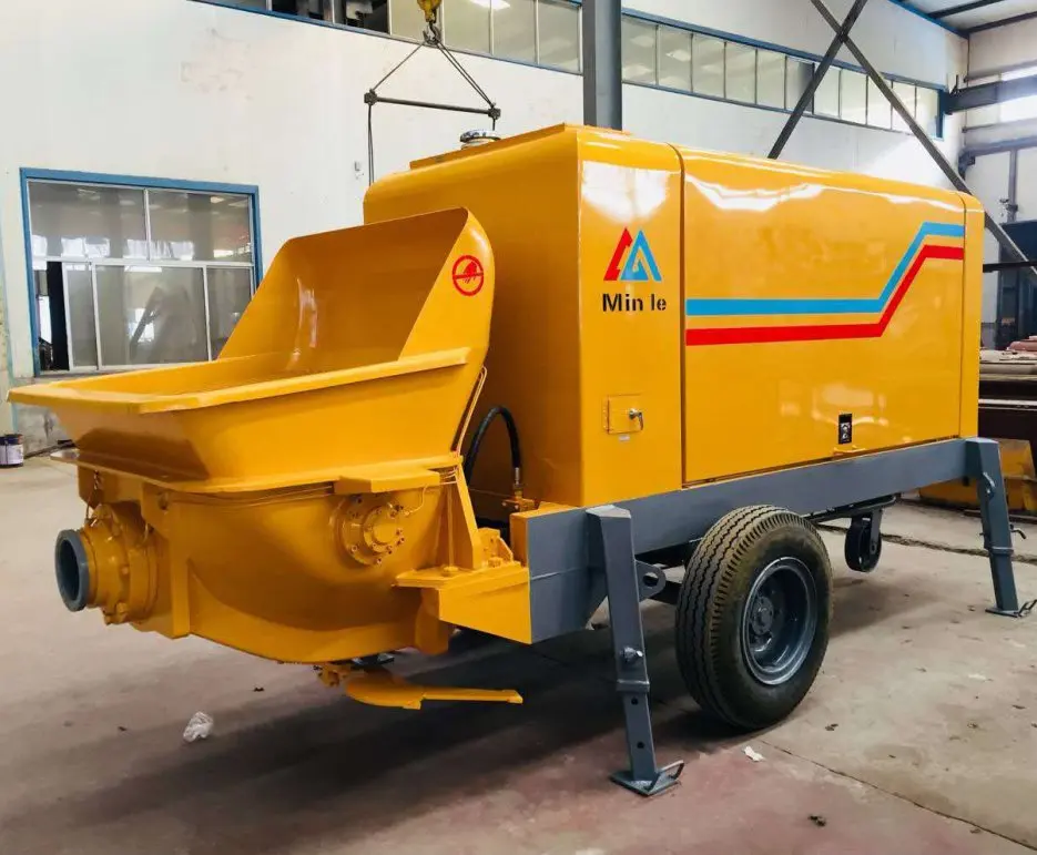 YG Customized Factory-Different Models Small Diesel Concrete Pump Portable Stationary Civil Engineering Construction New Conditi