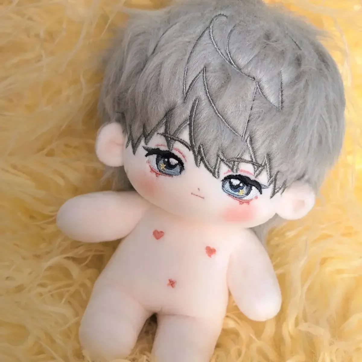 

Anime Love and Deepspace Xavier Cotton Doll Body With Skeleton Plushie Cute Plush Dress Up Toys Cosplay Birthday Gift 20cm