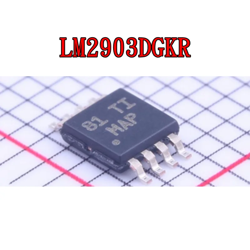 10PCS/LOT  LM833DGKR LM2903DGKR LM2903QDKRQ1 LM2904QDGKR/BQDGKRQ1 MSOP