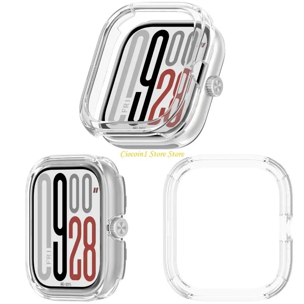 A3PC Protective Case Edges Protections Hard Case Scratch Resistant Watch Case Easy Installation Watch Cover for Watch 5