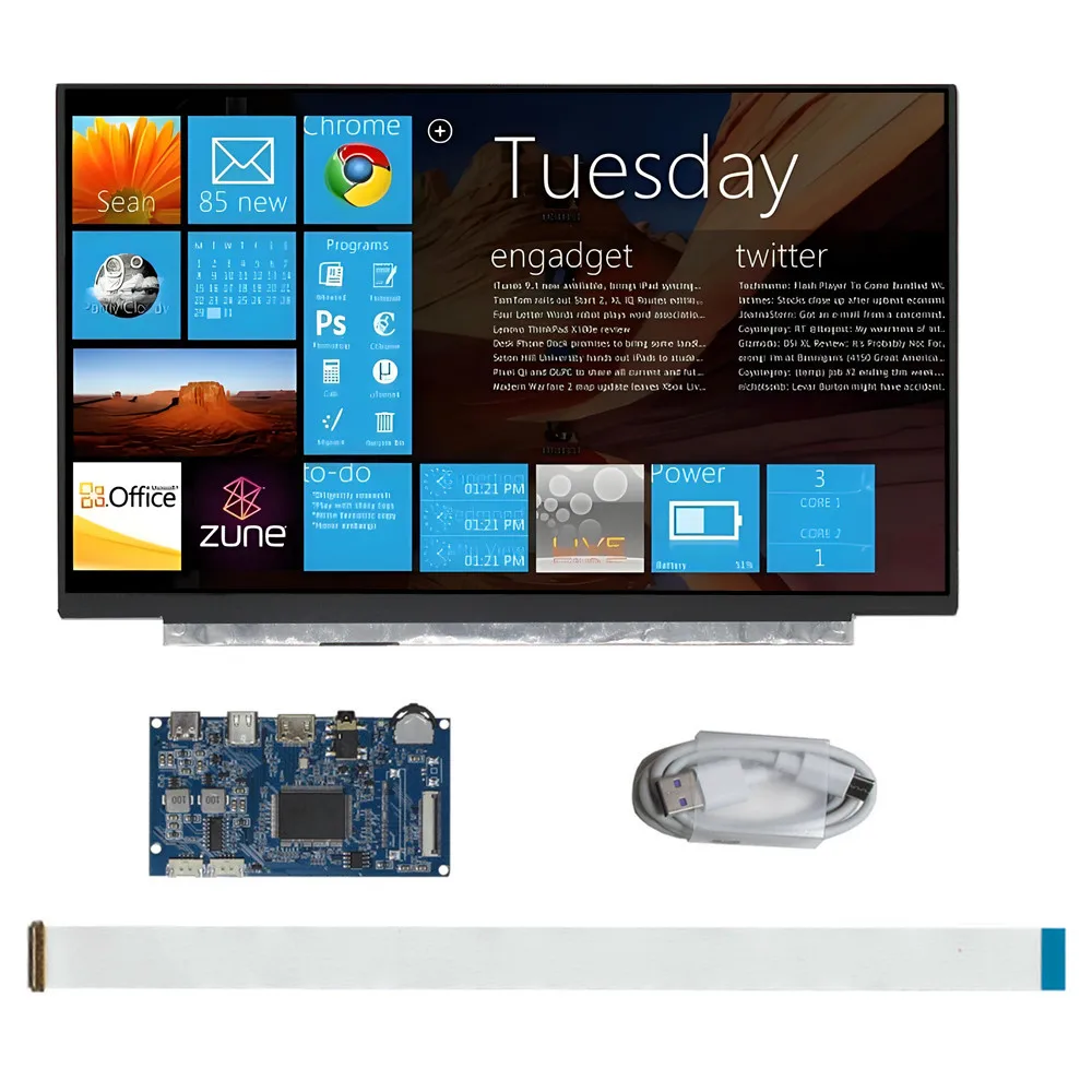 116-inch-1920x1080-screen-lcd-display-type-c-hdmi-compatible-driver-controller-board-portable-monitor-for-raspberry-pi-pc