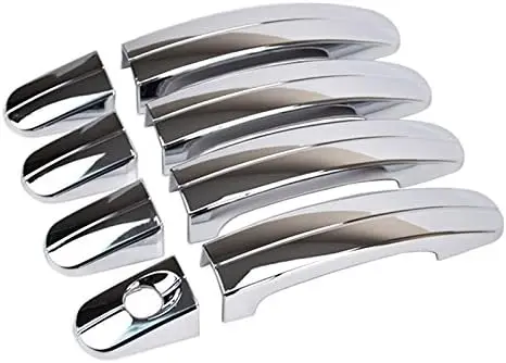 Chrome Exterior Door Handle Cover for Ford Focus 2012 2013 2014 2015,Kuga Escape Ranger 2013-2017-- Sturdy Accessory