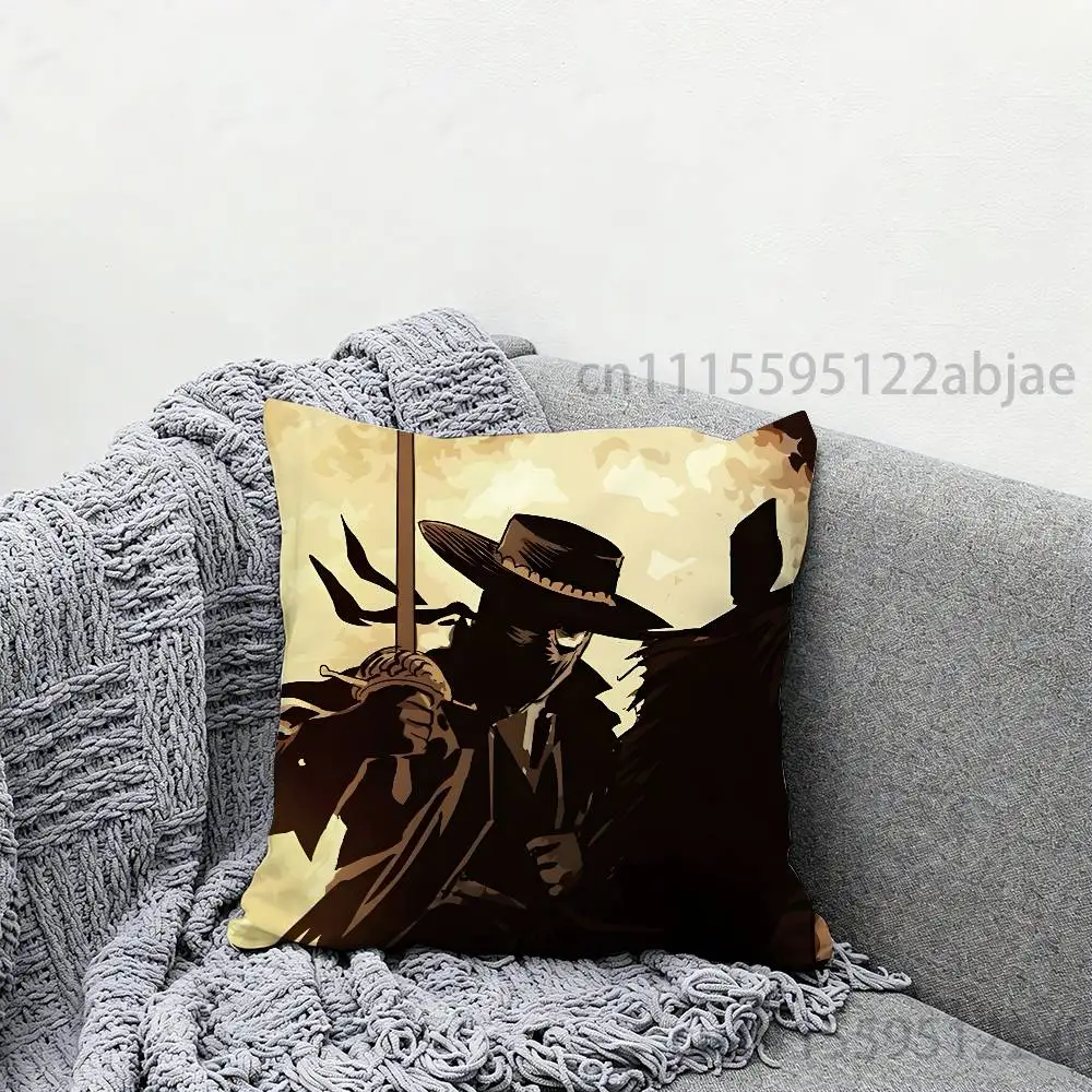 George Perez Z-ZORRO Throw Pillow Case Decoration Bed Custom Square Pillowcase Pad Cover