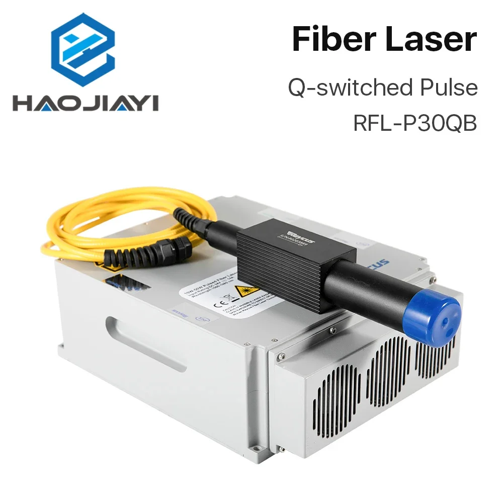 Raycus 20W 30W 50W 1064nm Q-switched Pulse Fiber Laser Source Built-in Red Light for Raycus Fiber Laser