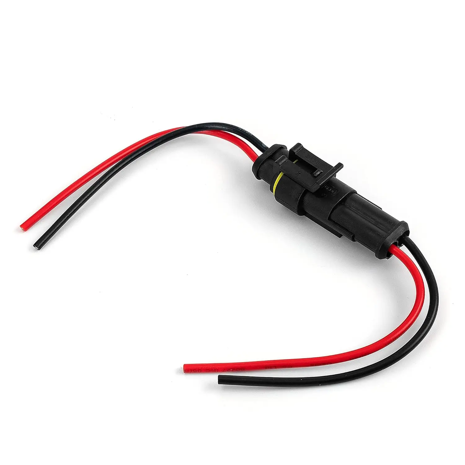 10 pairs 2 Pin Way Car Waterproof Connector 16 AWG Waterproof Electrical Connectors Quick Disconnect Wire Connector