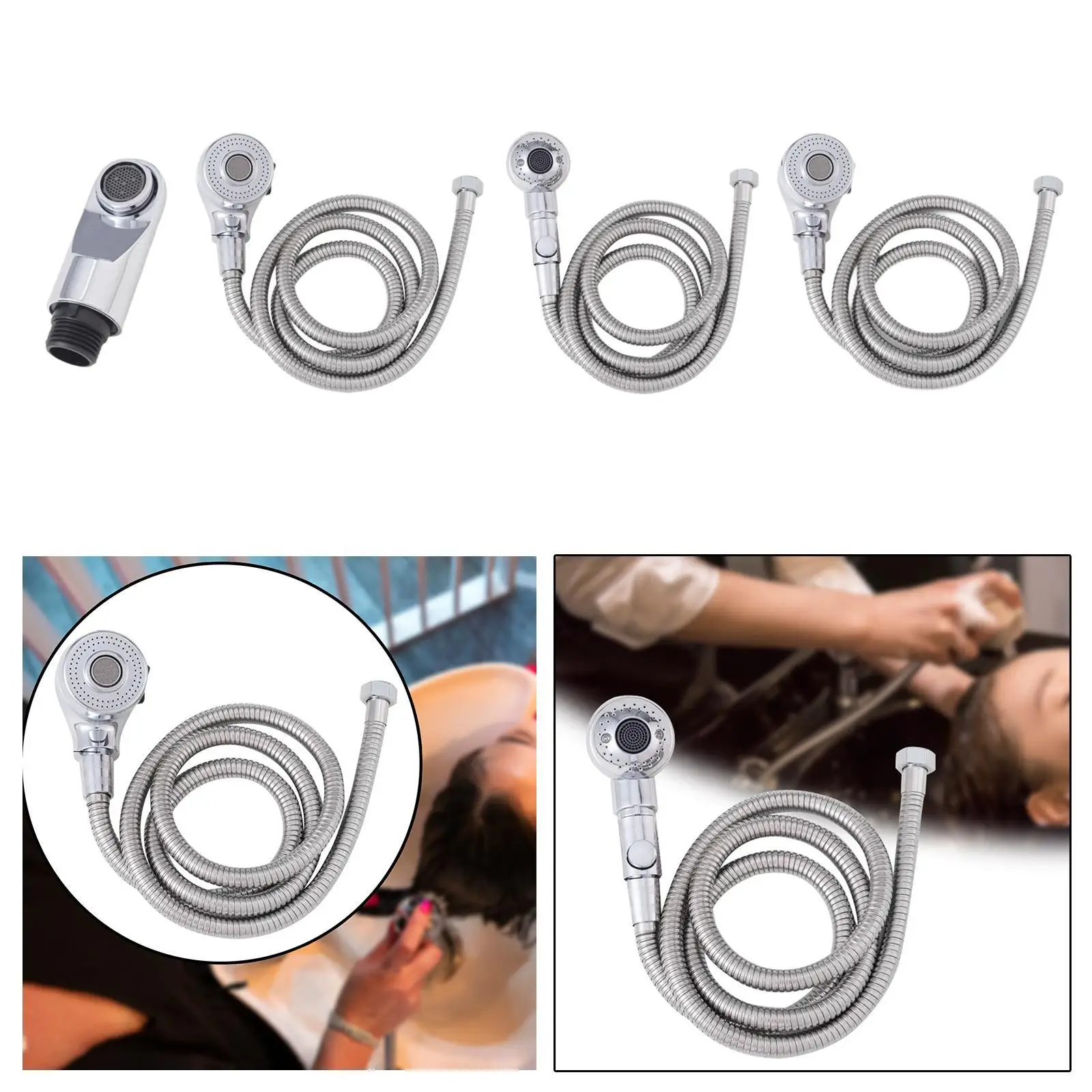 

Shampoo Bed Booster Shower Head Replacement Part Barber Shop Shower Nozzle