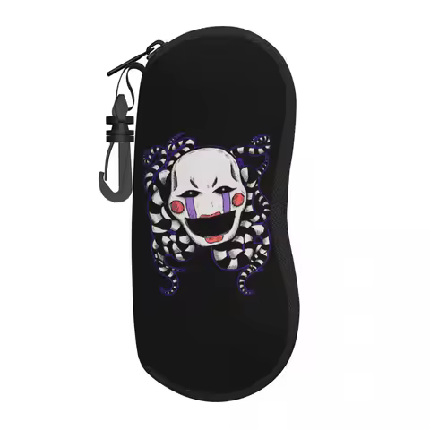 FNAF At Freddys The Puppet Marionette Glasses Case Men Women Protective Eyewear Storage Box Office Eye Contacts Case