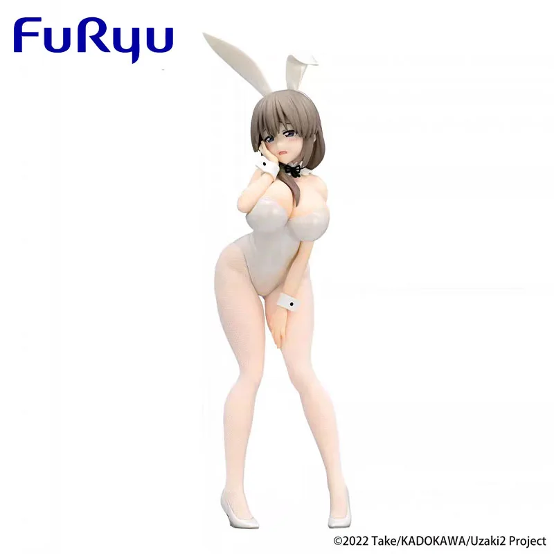 Genuine Original FuRyu Uzaki chan wa Asobi tai！Uzaki tsuki Anime Figures Model Collectible Model Dolls Statuette Ornament Gifts