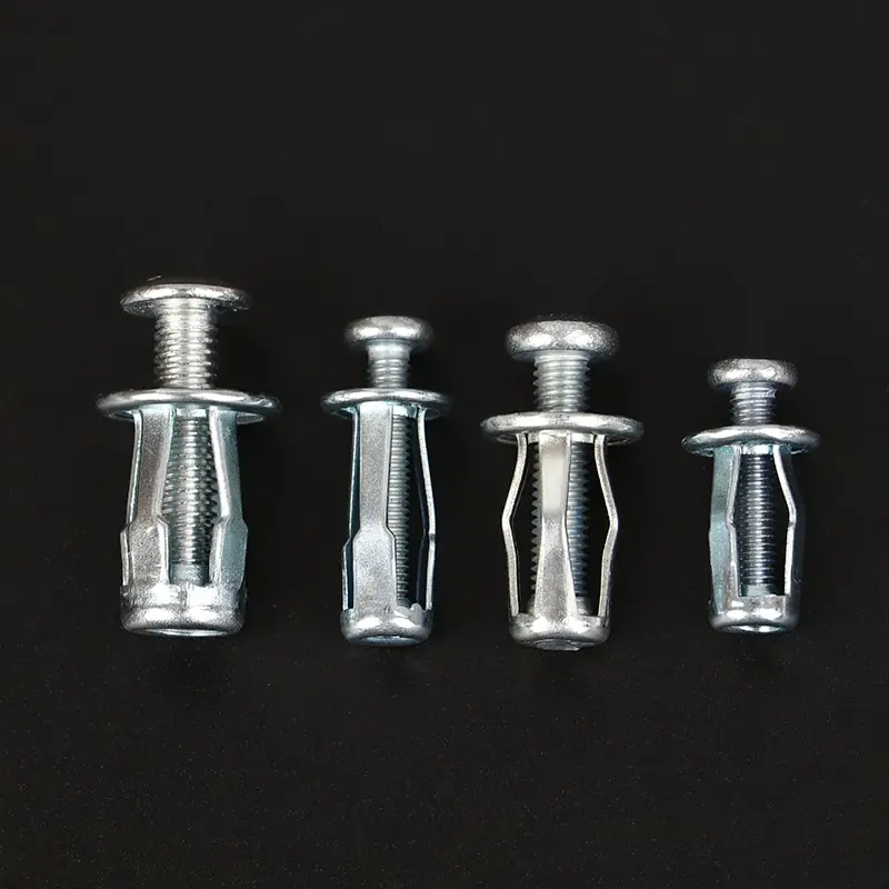 10 Sets M4/M5/M6 Jack Nuts Car Metal Screw Petal Nuts With Screw For Hollow Wall Iron Skin