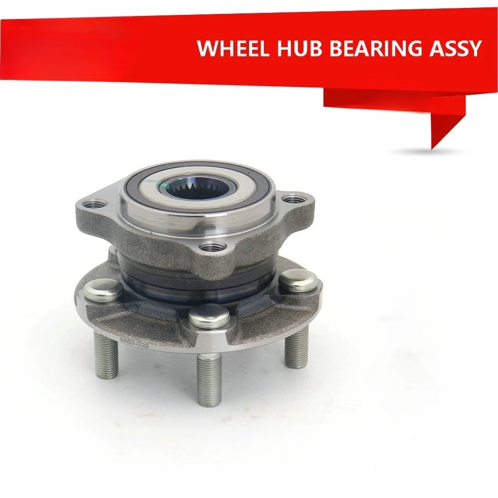 Front Wheel Hub Bearing Assembly Compatible with Subaru Forester, Part Number 28373‑FG000, Aftermarket Auto Replacement Unit