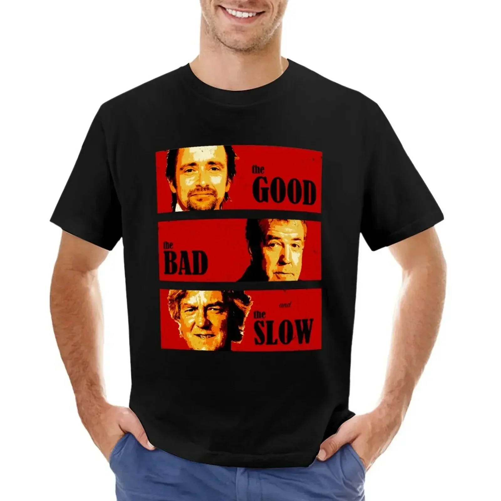 The Good, The Bad and The Slow T-Shirt vintage t shirts plus size clothes mens t shirt