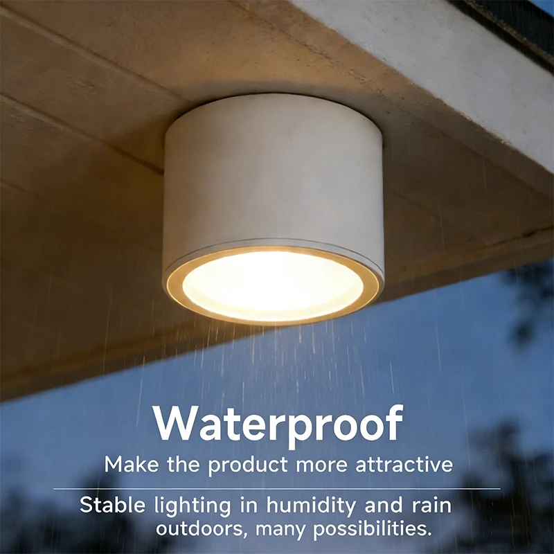 Waterproof Led Downlight GX53 Spot Led Light Replaceable Bulb Ceiling Down Lighting For Bedroom Living Room Home Decor Spotli view 5