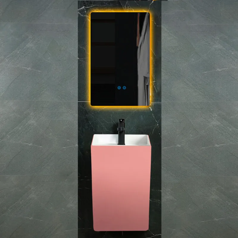 

Настенный умывальник Керамический умывальник Ванная комната для небольшой квартиры, встроенный подвесной настенный умывальник