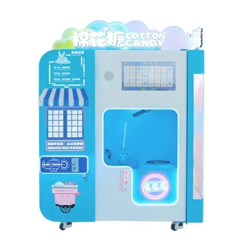 Produttore di marshmallow Produttore di macchine per marshmallow con funzionamento a batteria Produttore di macchine per filo interdentale Marshmallow