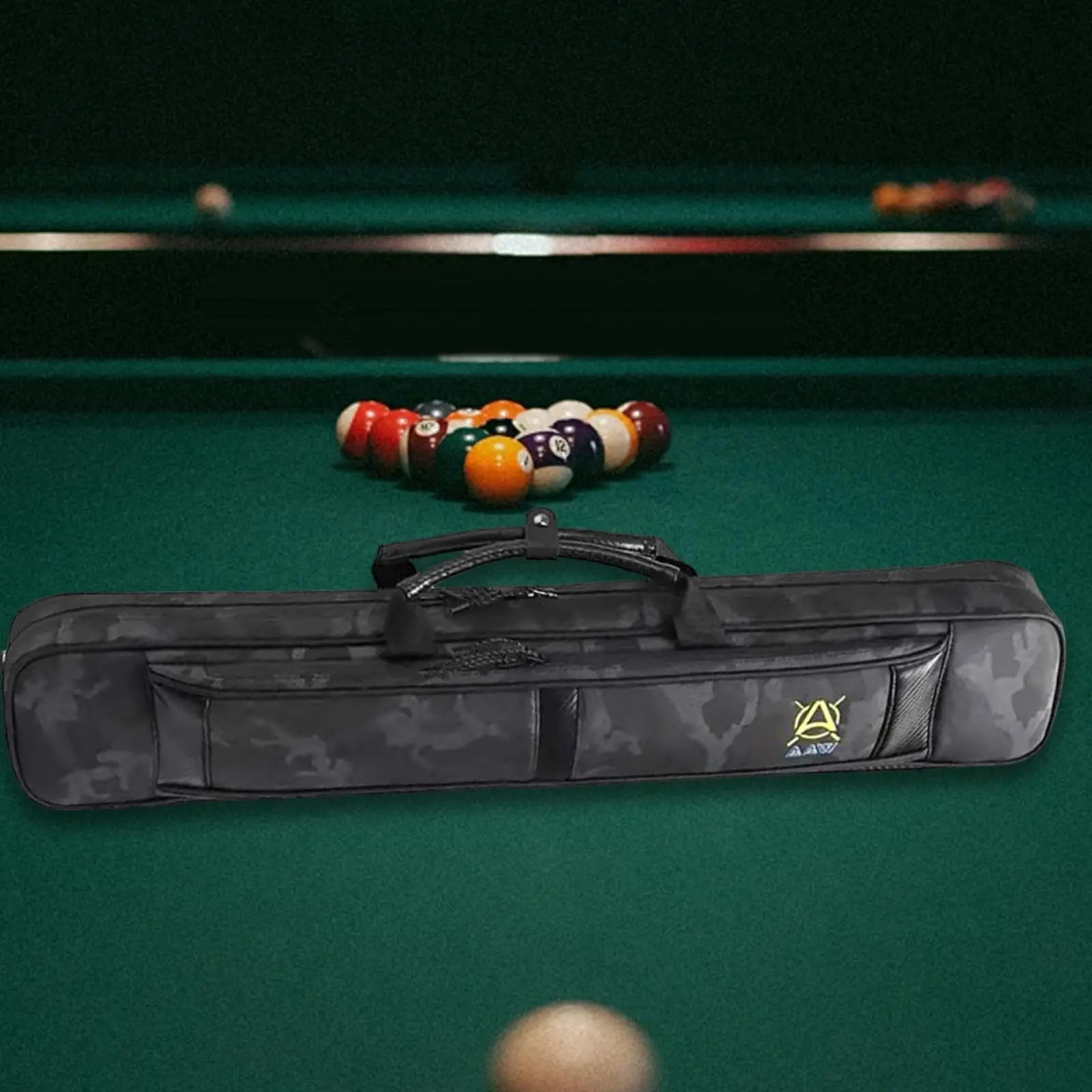 

Billiards Pool Cue Cases 7 Holes Billiard Cue Bag Oxford with Handle Straps