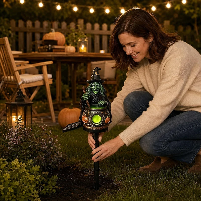 Halloween Solar Garden Light W - Solar Garden Light Dusk To Dawn review and price