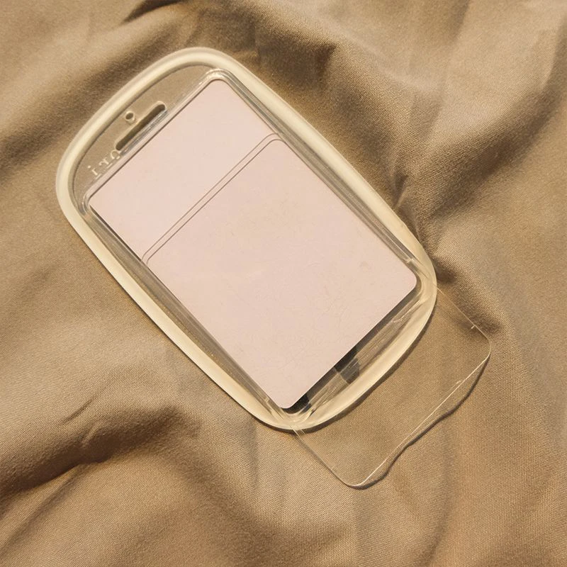 Pretty Tulip Transparent Photo Card Holder Design Idol Photo Sleeve Anti Lost Keychain Photocards Protector Case Student Card