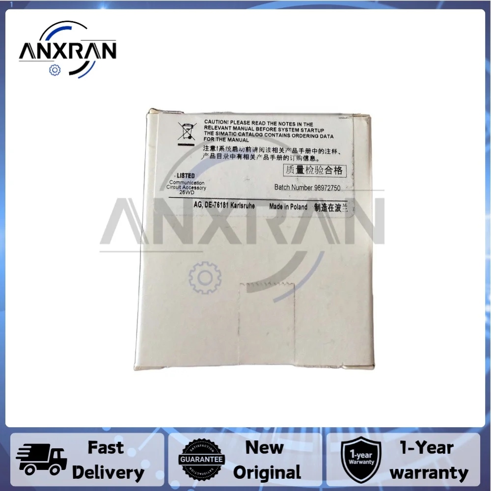 Новый оригинальный разъем Siemens 6GK1901-1BB10-2AB0 6GK19011BB102AB0 IE FC RJ45 180 2x2 (10 штук) для модуля ПЛК