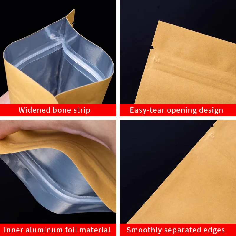 100 Buah Kantong Kunci Ritslet - Food Storage Zipper ulasan dan harga