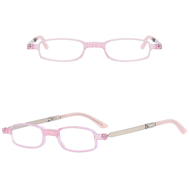 Folding Portable Anti-blue Light Reading Glasses For Men And Women With Mobile Phone Holder Storage Box Diopter +1.0 To +4.0