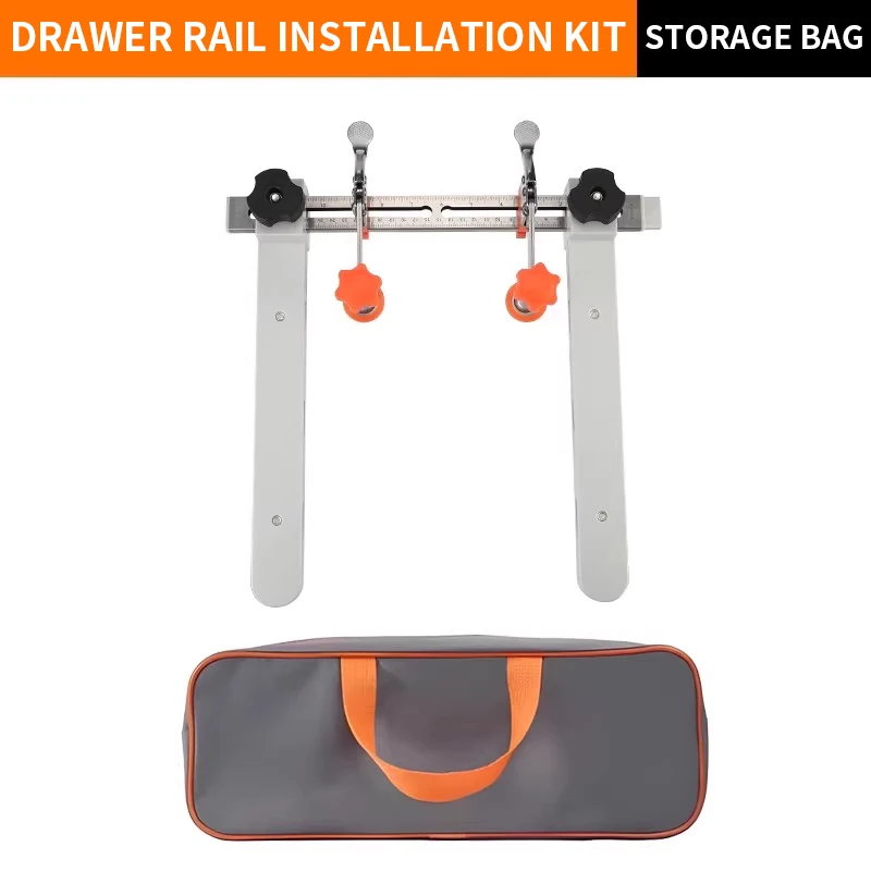 

Drawer slide installation aid, guide rail drawer installation, magnetic slide holder Stainless Steel
