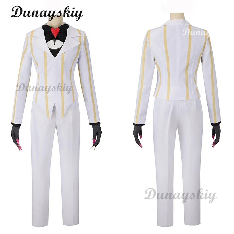 Costume de Cosplay Anime Sir Pentiou, uniforme blanc, ensemble Costume et chapeau, tenue de jeu de rôle d'halloween/Convention 2025