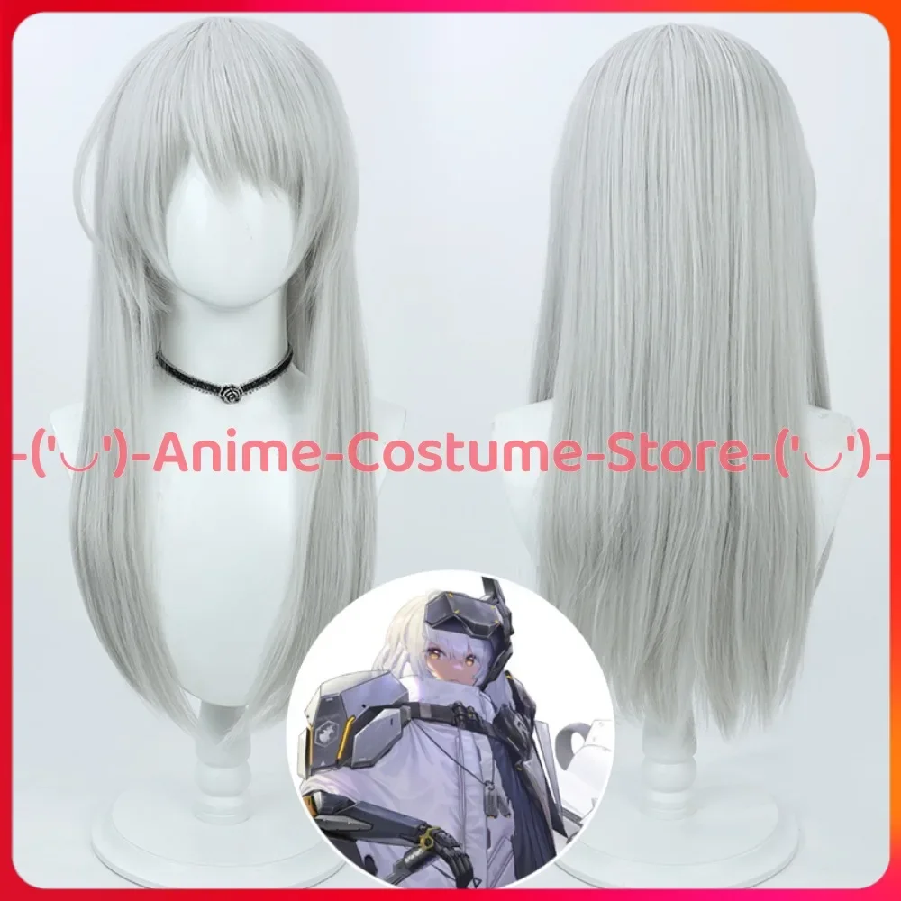 

Goddess of Victory: Nikke Snow White Cosplay Wig Anime Game Character Halloween Party Costume Wigs Heat Resistant Synthetic Hair