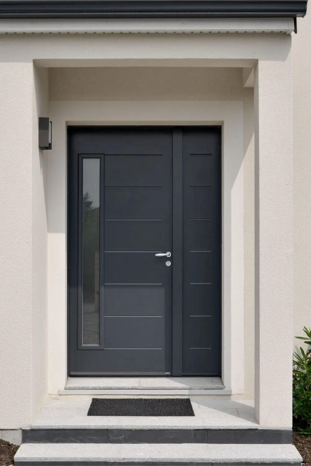 Front Doors for House Entry Exterior Casement Entrance Door Main Gate Modern Aluminum Security Door for Villa Home Decoration