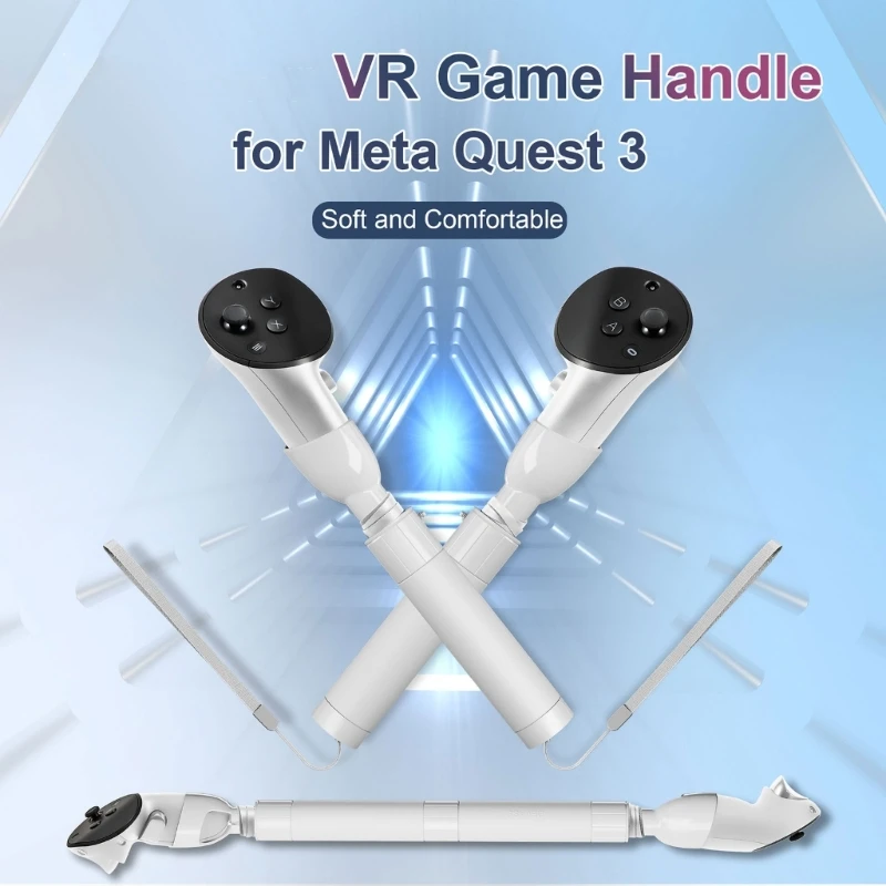 

Удлинительные ручки для контроллера Meta Quest 3 VR, аксессуары, удлинительная ручка для контроллеров Meta Quest 3 VR