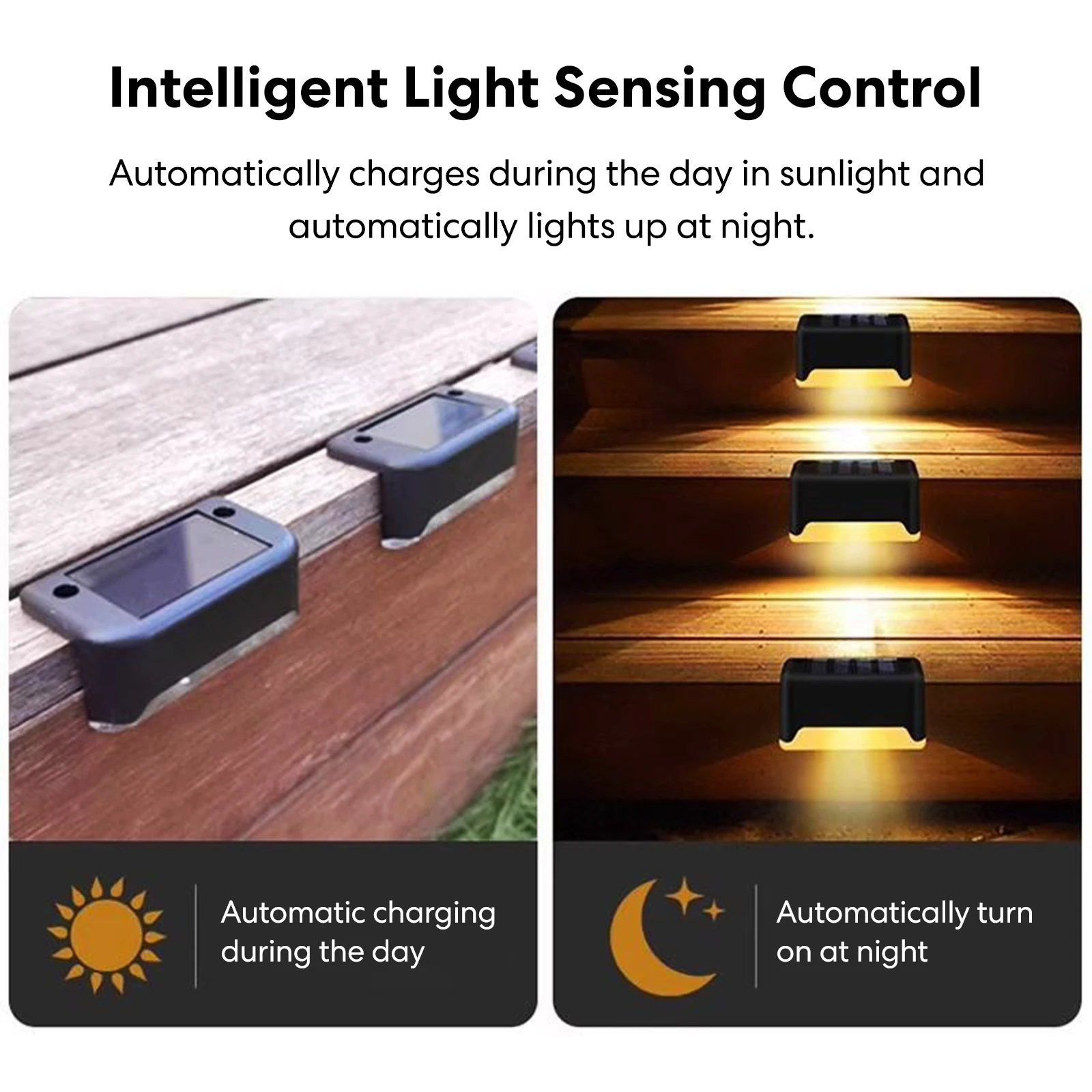 RiooCubee 4 Pak Lampu Langkah  - Outdoor Lighting On Stairs ulasan dan harga