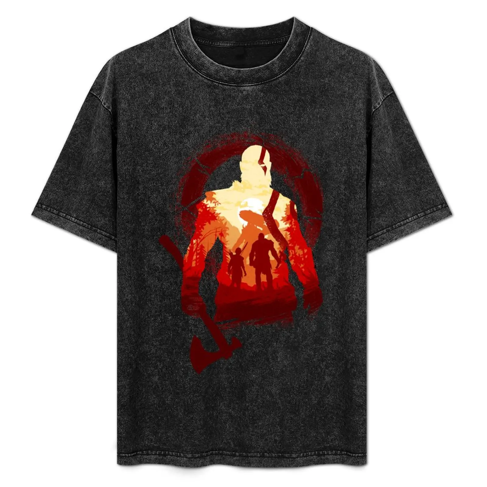 

Adventure with the Gods T-Shirt Casual Simple Design Short Sleeve Shirt