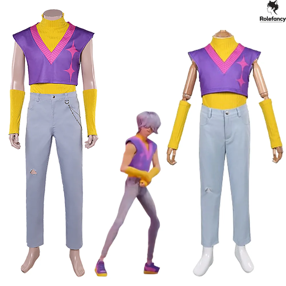 

KPop Saja, ролевая игра для мальчиков, охотники на демонов, карнавальный костюм, комплект для взрослых и детей, загадочный наряд, маскарадная одежда на Хэллоуин, карнавал и вечеринку