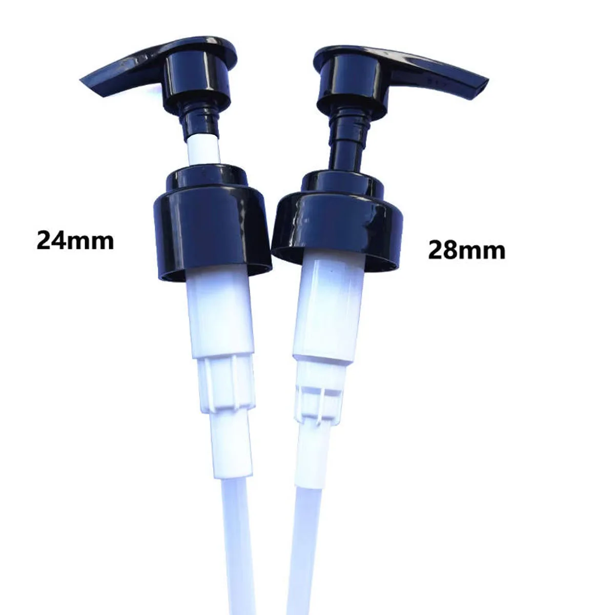 1x 50x 100x Seifenpumpenköpfe: 20/410, 24/410, 28/410 Lotionspender für Badeshampoo-Flaschen, Pressdüsen-Design für einfache Bedienung