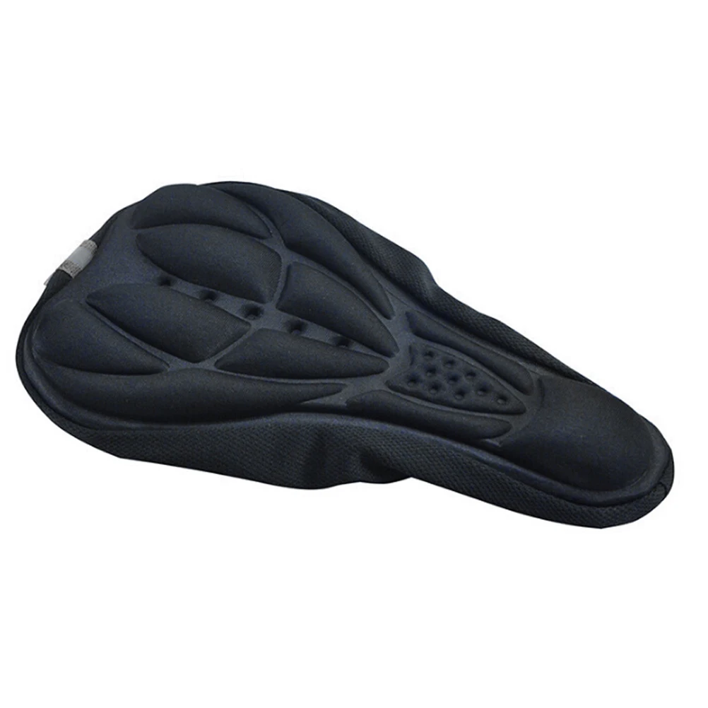 

2pcs 3D Bike Saddle Cover Cushion Seat Pad Groove Design Soft Ergonomic Breathable Anti Slip For Mountain Folding Road Bikes