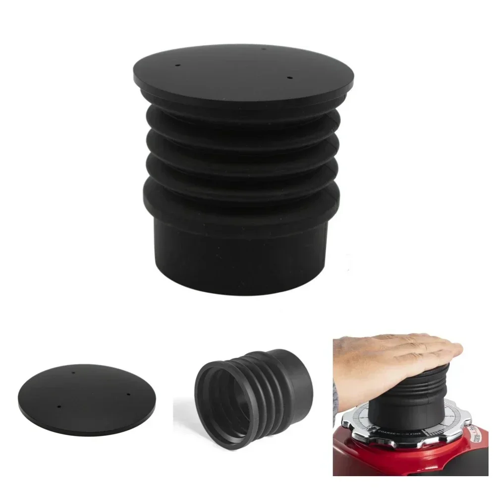 Coffee Beans Grinder Blowing Hopper 80x83x70mm Silicone Bean Bin Cleaning Tool For MAZZER / RF64 / 900N / HC600 / 600AE