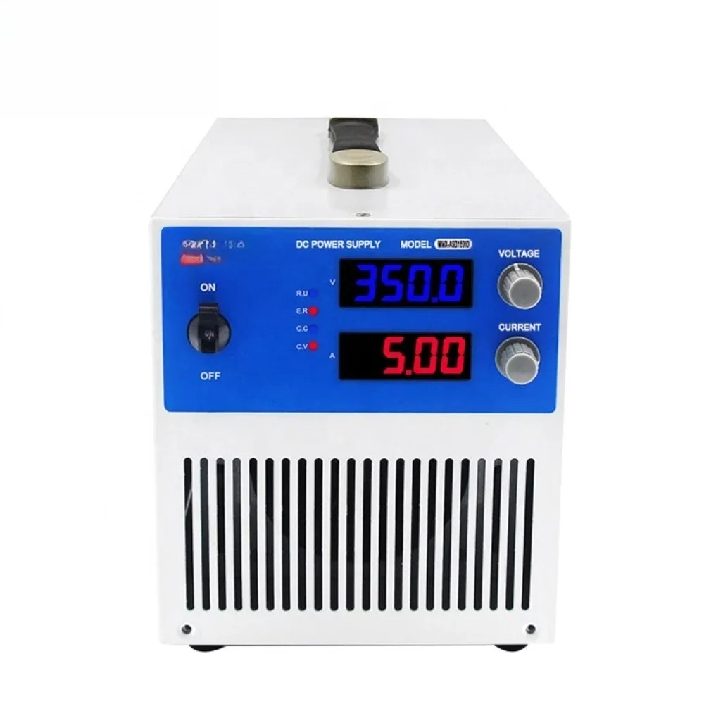 

110Vac 220Vac to 350vdc 5amp switch mode adjustable dc regulated 0-350v 5a variable dc power supply