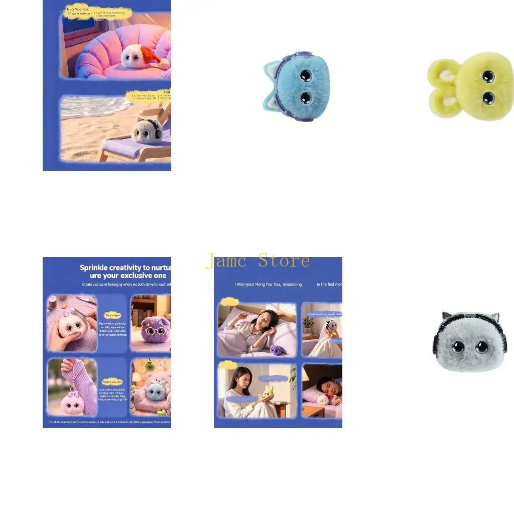 LX0B Interactive Plushie With Real Time Conversation Mood Biomimetical Memory For Learning Entertainment