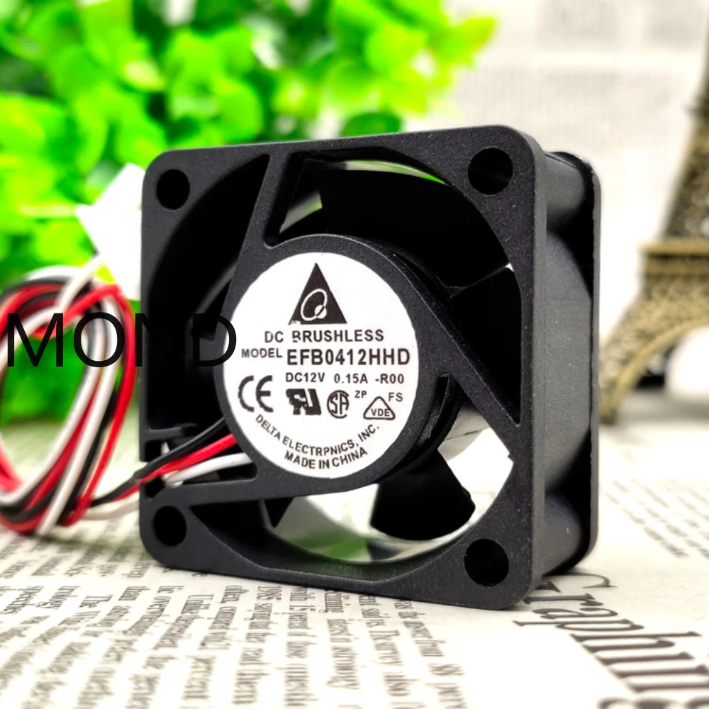 EFB0412HHD-R00 12V 0.15A 4CM H3C 3600 5600 Switch S5500 Delta EFB0412HHD 4020 Fan Ultra Quiet North South Bridge Cooling Fan