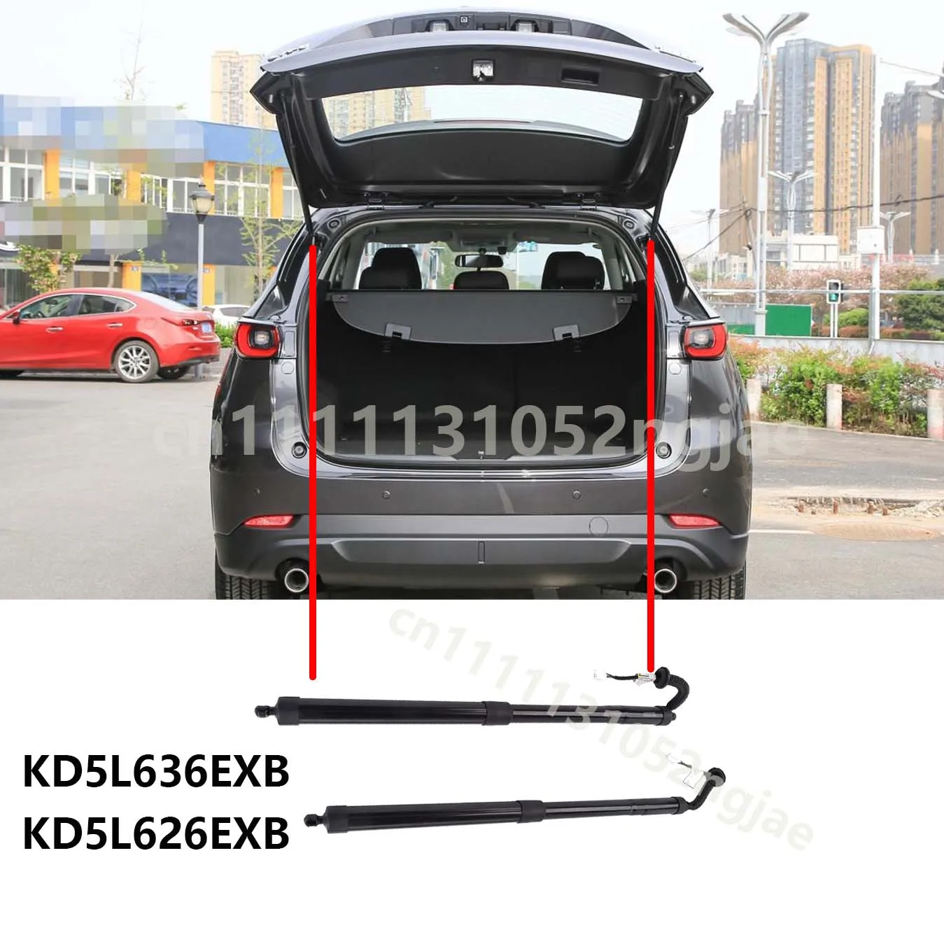 For 2017-2021 Mazda CX-5 KF Power Tailgate Strut  Electric Tailgate Gas Spring Support Strut KD5L626EXB KD5L636EXB