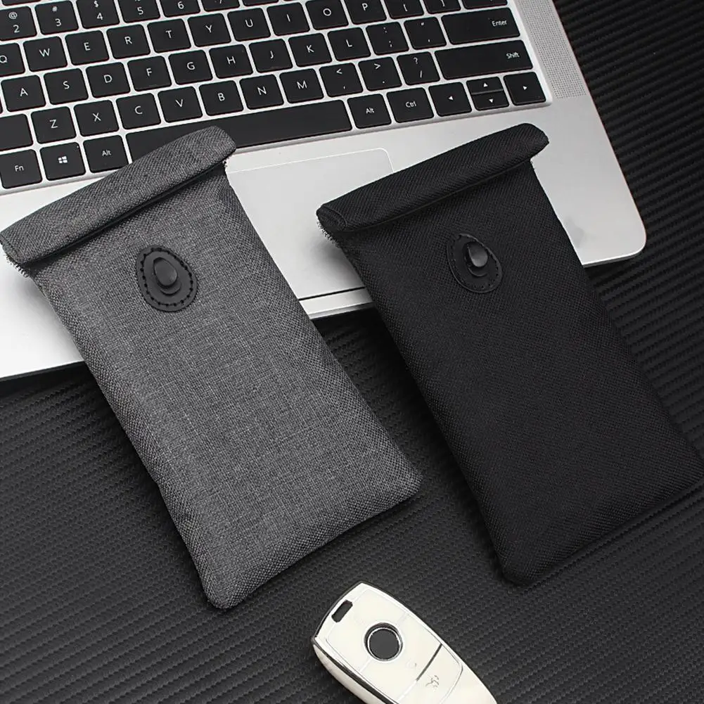 Mobile Signal Shielding Bag Car Key Shielding Bag Anti-theft Brush Anti Positioning Phone Anti Radiation Phone Bag