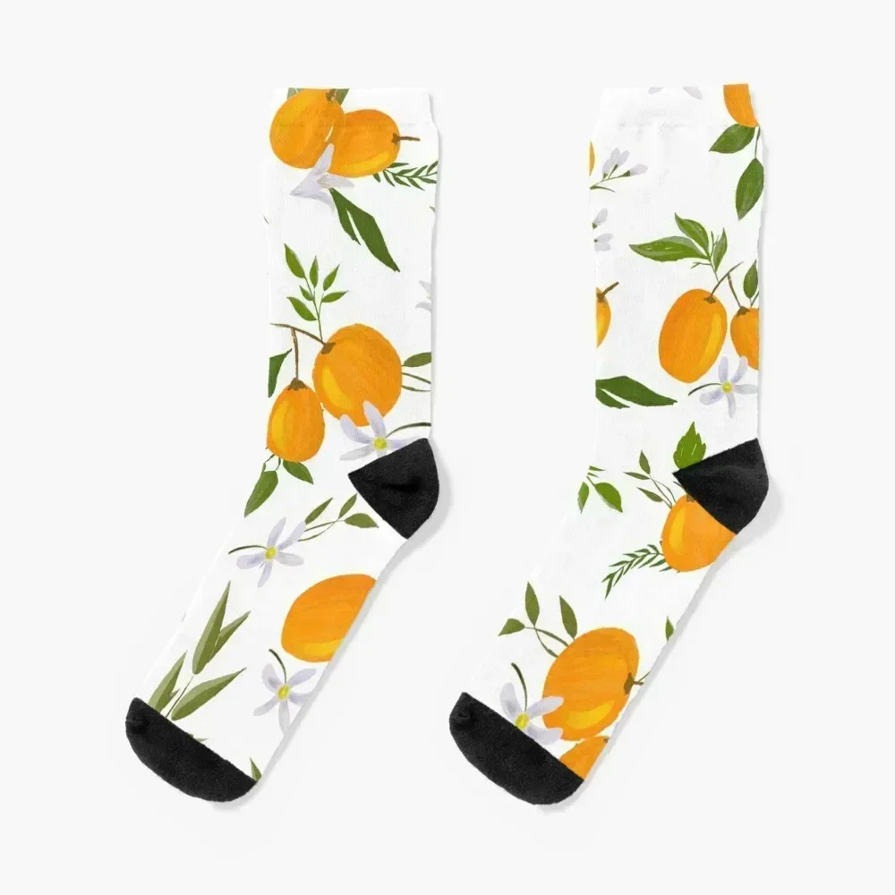 

Kumquat Socks hiphop Antiskid soccer Non-slip Luxury Woman Socks Men's