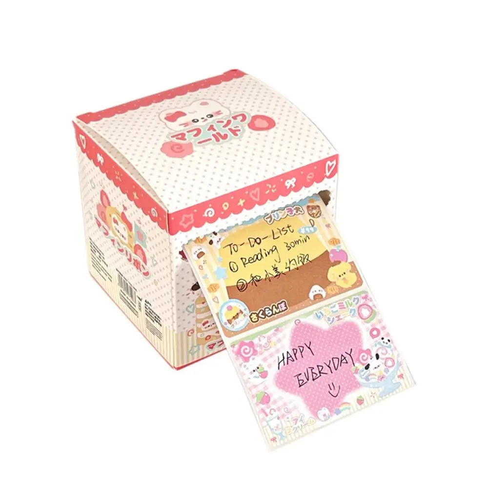 256 Pz/set Portatile Pull-out Design Nota Adesiva Adesivo Cancelleria Memo Pad FAI DA TE Etichette Multifunzionali Adesivi Scuola/Ufficio